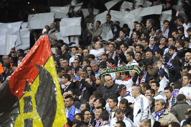 Champions League Spiel Real Madrid gegen Borussia Dortmund, Madrid