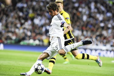 Champions League Spiel Real Madrid gegen Borussia Dortmund, Madrid