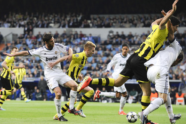 Champions League Spiel Real Madrid gegen Borussia Dortmund, Madrid