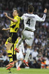 Champions League Spiel Real Madrid gegen Borussia Dortmund, Madrid