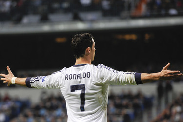 Champions League Spiel Real Madrid gegen Borussia Dortmund, Madrid