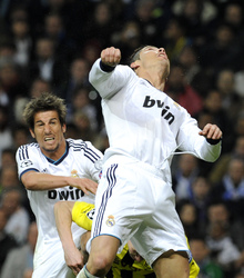 Champions League Spiel Real Madrid gegen Borussia Dortmund, Madrid
