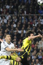 Champions League Spiel Real Madrid gegen Borussia Dortmund, Madrid