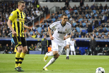 Champions League Spiel Real Madrid gegen Borussia Dortmund, Madrid