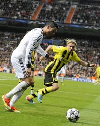 Champions League Spiel Real Madrid gegen Borussia Dortmund, Madrid