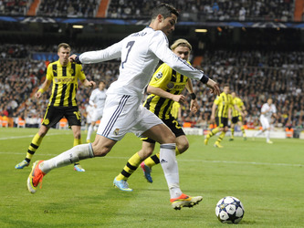 Champions League Spiel Real Madrid gegen Borussia Dortmund, Madrid