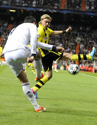 Champions League Spiel Real Madrid gegen Borussia Dortmund, Madrid