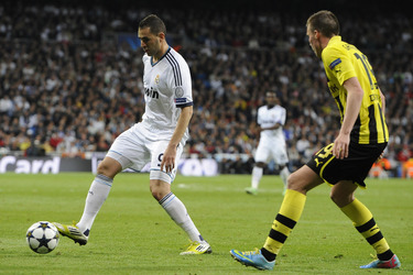 Champions League Spiel Real Madrid gegen Borussia Dortmund, Madrid
