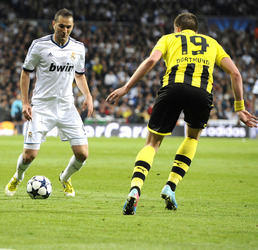 Champions League Spiel Real Madrid gegen Borussia Dortmund, Madrid
