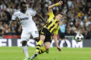 Champions League Spiel Real Madrid gegen Borussia Dortmund, Madrid