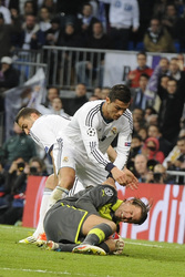 Champions League Spiel Real Madrid gegen Borussia Dortmund, Madrid