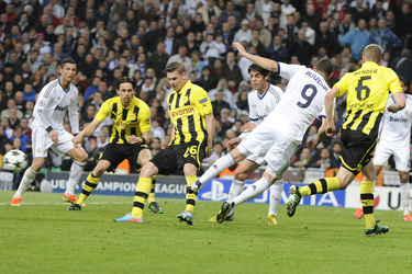 Champions League Spiel Real Madrid gegen Borussia Dortmund, Madrid