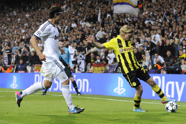 Champions League Spiel Real Madrid gegen Borussia Dortmund, Madrid