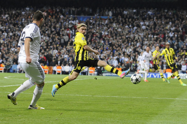 Champions League Spiel Real Madrid gegen Borussia Dortmund, Madrid