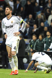 Champions League Spiel Real Madrid gegen Borussia Dortmund, Madrid