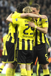 Champions League Spiel Real Madrid gegen Borussia Dortmund, Madrid