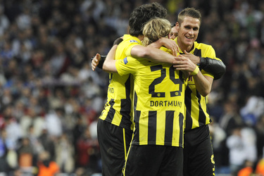 Champions League Spiel Real Madrid gegen Borussia Dortmund, Madrid