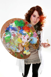 Covermodel-Shooting im Photohaus, Hameln