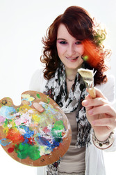Covermodel-Shooting im Photohaus, Hameln