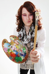 Covermodel-Shooting im Photohaus, Hameln