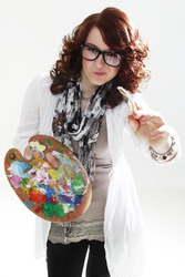 Covermodel-Shooting im Photohaus, Hameln