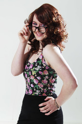 Covermodel-Shooting im Photohaus, Hameln