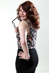 Covermodel-Shooting im Photohaus, Hameln