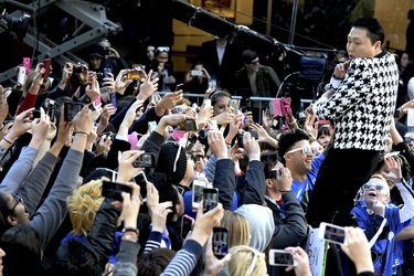Psy in der 'Today Show', New York