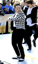 Psy in der 'Today Show', New York