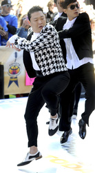 Psy in der 'Today Show', New York