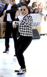 Psy in der 'Today Show', New York