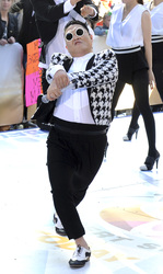 Psy in der 'Today Show', New York