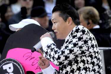Psy in der 'Today Show', New York