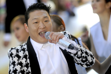 Psy in der 'Today Show', New York