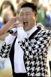 Psy in der 'Today Show', New York