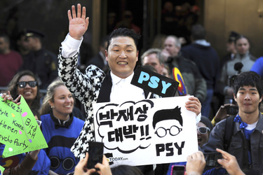 Psy in der 'Today Show', New York