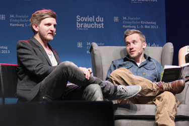 'Samuel und Samuel' Konzertlesung beim Kirchentag, Hamburg