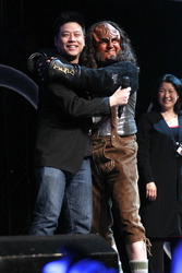 Garrett Wang, Robert O'Reilly, Patti Yasutake