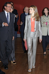 Prinzessin Letizia besucht das Museo del Prado, Madrid