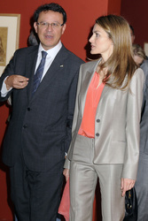 Prinzessin Letizia besucht das Museo del Prado, Madrid