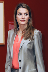 Prinzessin Letizia besucht das Museo del Prado, Madrid