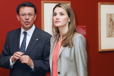 Prinzessin Letizia besucht das Museo del Prado, Madrid