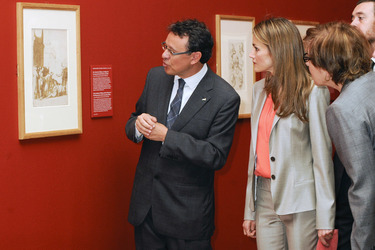 Prinzessin Letizia besucht das Museo del Prado, Madrid