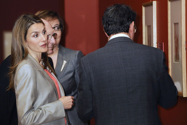 Prinzessin Letizia besucht das Museo del Prado, Madrid