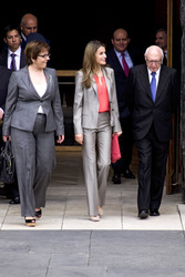 Prinzessin Letizia besucht das Museo del Prado, Madrid