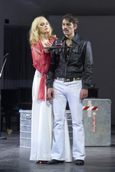 'Hedda Gabler' Fotoprobe, Berlin