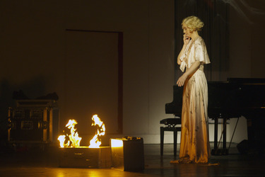 'Hedda Gabler' Fotoprobe, Berlin