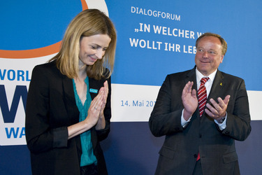 'In welcher Welt wollt Ihr leben?' Dialogforum, Berlin