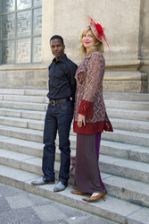 Ladies Day und Oleander-Rennen in Hoppegarten Photocall, Berlin
