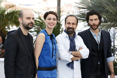 Ali Mosaffa, Bérénice Bejo, Asghar Farhadi, Tahar Rahim
